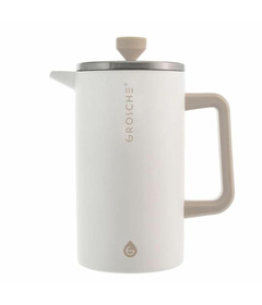 GROSCHE Dublin Stainless Steel French Press White