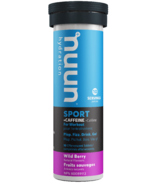 Nuun Hydration Sport + Caffeine Wild Berry
