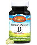 Carlson Vitamin D3 1000 IU