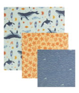 Nature Bee Variety Beeswax Wraps Set Ocean Lovers
