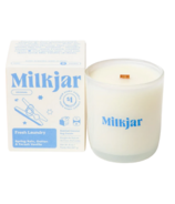 Milk Jar Candle Company Inc. bougie senteur linge propre