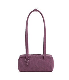 BAGGU Small Nylon Bowler Bag Wild Plum