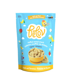 Belov Organic Baby Puffed Cereal Snack Apple and Banana
