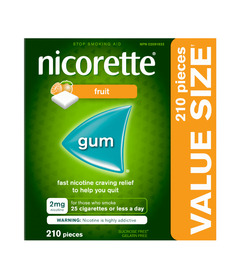 Nicorette Gum Fruit 2mg