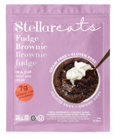 Stellar Eats Fudge Brownie in a Cup