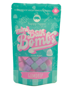 Happy Hippo Bath Co. Mini Bath Bombs Gumdrop