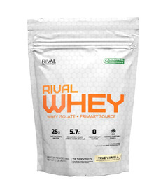 Rival Nutrition Rival Whey Isolate Protein Powder Natural True Vanilla