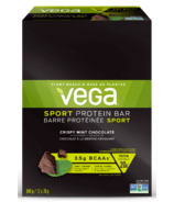 Vega Sport Protein Bar Crispy Mint Chocolate Case