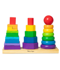 Melissa & Doug Geometric Stacker