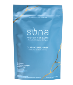 Suna Protein Tea Latte with Marine Collagen Classic Earl Grey