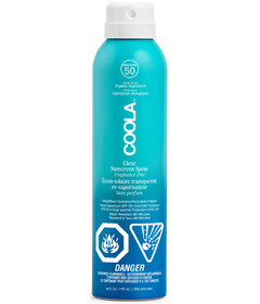 COOLA Classic Spray Sunscreen Fragrance-Free SPF 50
