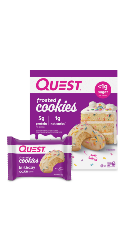 Quest Nutrition - Frosted Cookie - Birthday Cake