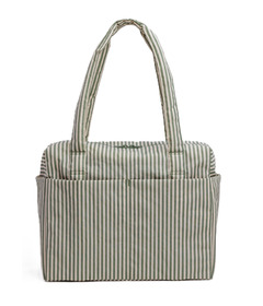 BAGGU Small Cloud Carry-On Sage Stripe