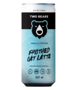 Two Bears Vanilla Coffee Frothed Oat Latte