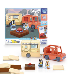 Bluey Tile Town Camper Tile Set