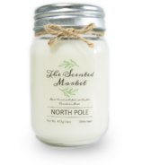 The Scented Market Soy Wax Candle North Pole