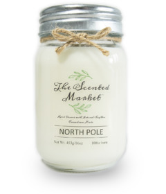 image of The Scented Market Soy Wax Candle North Pole with sku:191626