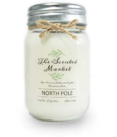 The Scented Market Soy Wax Candle North Pole
