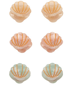 Mimi & Lula Mini Claw Clips Shell