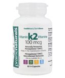 Prairie Naturals Vitamine K2 Ménaquinone 7
