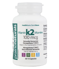 Prairie Naturals Vitamin K2 Menaquinone 7