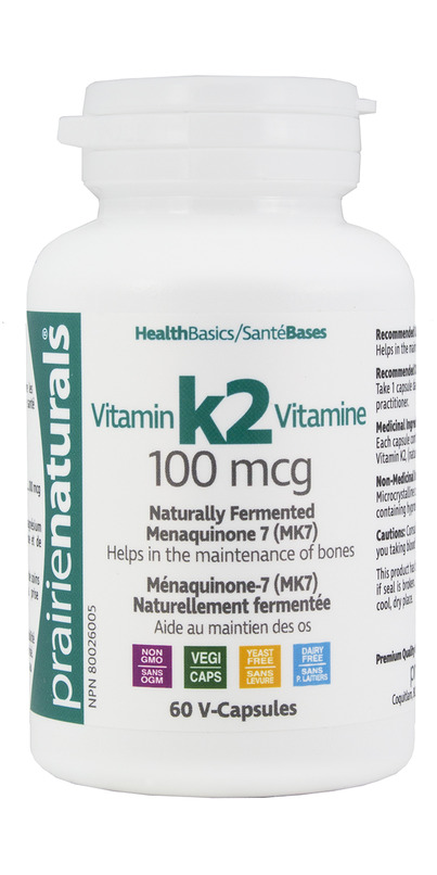 Buy Prairie Naturals Vitamin K2 Menaquinone 7 at Well.ca | Free ...