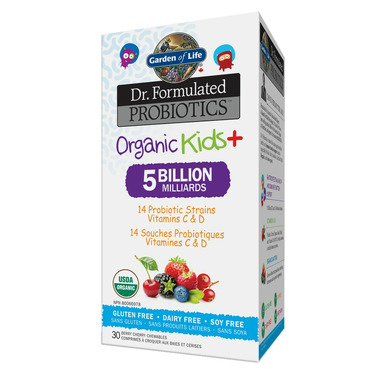 Garden of Life Dr. Formulated Probiotics Organic Kids+ Chewables Garden of Life Dr. Formulated Probiotics Organic Kids+ Chewables
