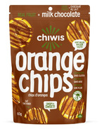 Chiwis Milk Chocolate Drizzled Orange Chips