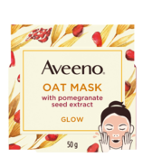 Aveeno Glow Face Mask with Oat and Pomegranate Seed Extract