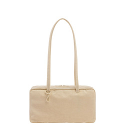 BAGGU Nylon Bowler Bag Custard