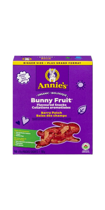 Buy Annie's Organic Bunny Fruit Snack Berry Patch at Well.ca | Free  Shipping $35+ in Canada