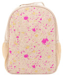 SoYoung Fuchsia and Gold Splatter Toddler Backpack