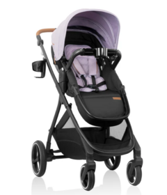 Evenflo Shyft Intuiti+ Stroller with Green and Gentle Fabric Agate