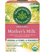 Traditional Medicinals tisane de lactation fenouil et fenugrec «Mother's Milk»
