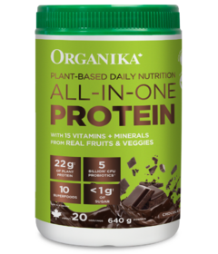 Organika Planted-Based Daily Nutrition All-In-One Protein Chocolate