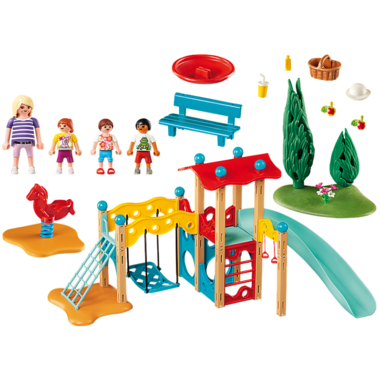 Buy Playmobil Family Fun Park Playground at Free