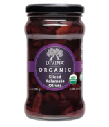 Divina Organic Kalamata Olives tranchées