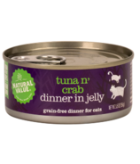 Natural Value Cat Food Grain Free Tuna n' Crab 