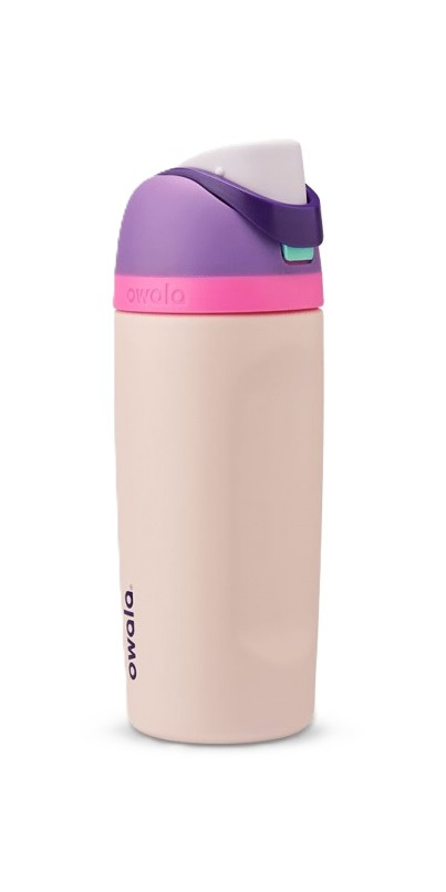 超人気完売品！ 新品 owala FreeSip 16ozバニービジネス Buy Owala Kids FreeSip Stainless Steel Water Bottle Bunny Business