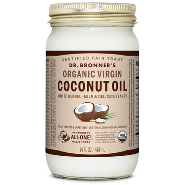 Dr. Bronner\'s Organic White Virgin Coconut Oil Dr. Bronner\'s Organic White Virgin Coconut Oil