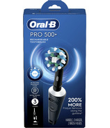Oral-B PRO 500+ Rechargealbe Toothbrush Black