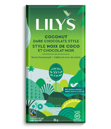 Lily's Sweets Dark Chocolate Bar Coconut 