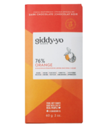 Giddy Yoyo Organic Chocolate Bar Orange