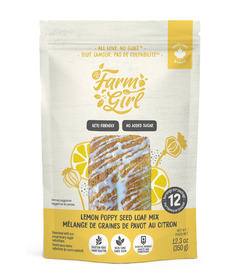 Farm Girl Keto Friendly Lemon Poppy Seed Loaf Mix 