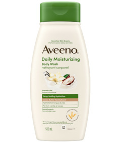Aveeno Daily Moisturizing Body Wash with Cocoa Butter Vanilla