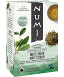 Numi Organic Mate Lemon Green Tea 