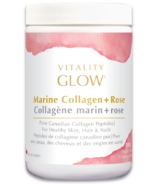  Vitality GLOW Peptides de collagène marin avec rose 
