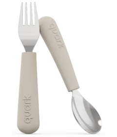 Quark Silicone Grip Utensils Clay