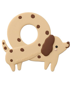 Loulou Lollipop Teether Single Pretzel Dog