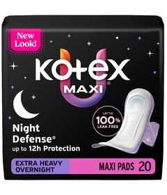 U by KOTEX Core Maxi Winged Extra Heavy Overnight Pads